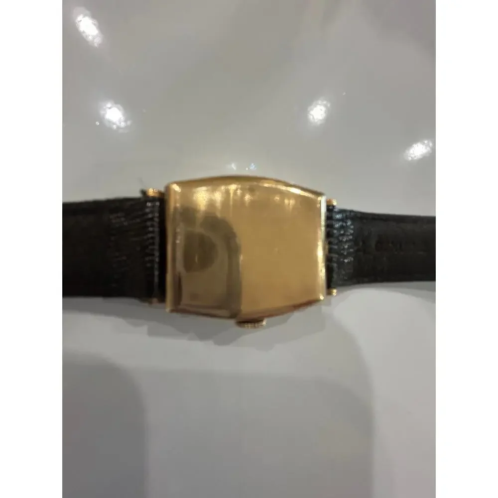 Bulova art deco swiss power 10K rolled gold plate watch - Picture 7 of 10
